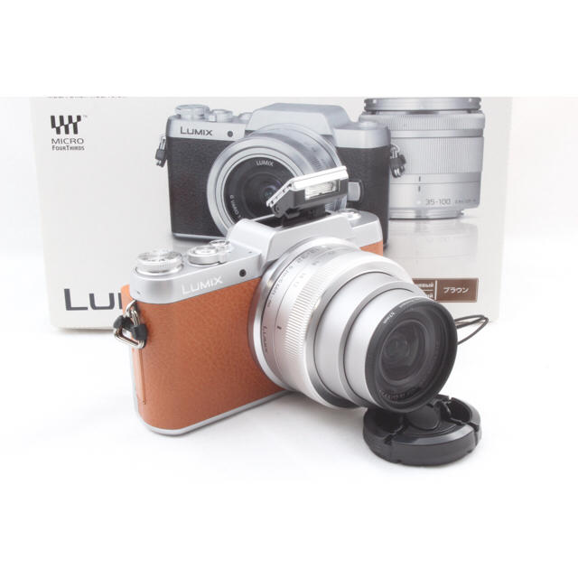 Panasonic LUMIX GF7 ブラウンの通販 by YasuK- CameraShop｜パナソニックならラクマ - ✨Wi-Fi搭載✨自撮りも可能✨Panasonic 好評爆買い