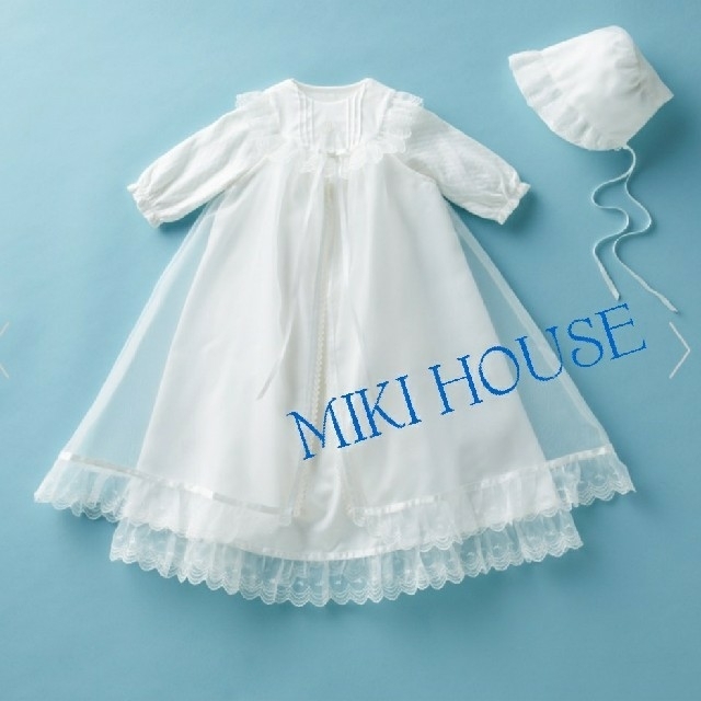 mikihouse(ミキハウス)の超美品MIKI HOUSEセレモニードレス キッズ/ベビー/マタニティのベビー服(~85cm)(セレモニードレス/スーツ)の商品写真