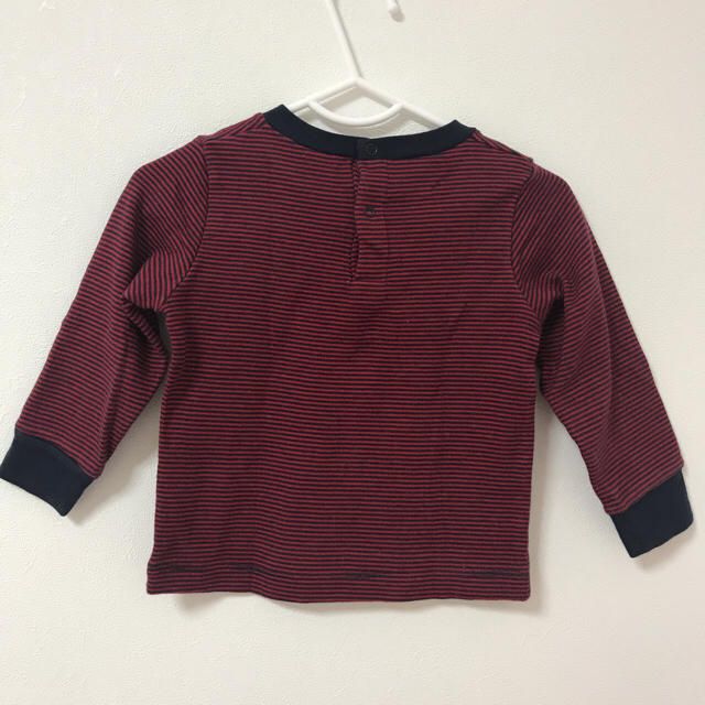 PETIT BATEAU(プチバトー)のPETIT BATERU ロンT 18m/81cm キッズ/ベビー/マタニティのベビー服(~85cm)(シャツ/カットソー)の商品写真