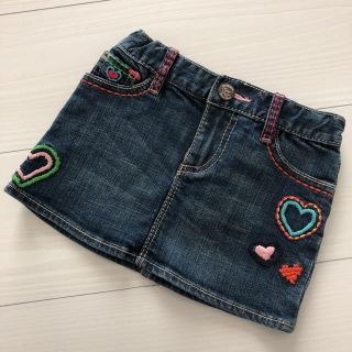 ベビーギャップ(babyGAP)の美品！ベビーギャップ ミニデニムスカート 95cm(スカート)