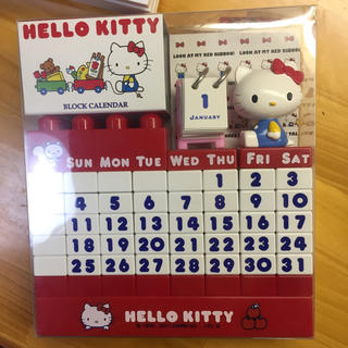ハローキティ(ハローキティ)のキティちゃん ブロックカレンダー(カレンダー/スケジュール)