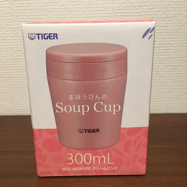 TIGER(タイガー)のまほうびんの SOUP CUP インテリア/住まい/日用品のキッチン/食器(弁当用品)の商品写真