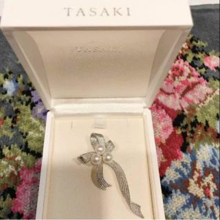 タサキ(TASAKI)のお値下 TASAKIタサキ真珠 アコヤブローチ       田崎真珠 リングなど(ブローチ/コサージュ)