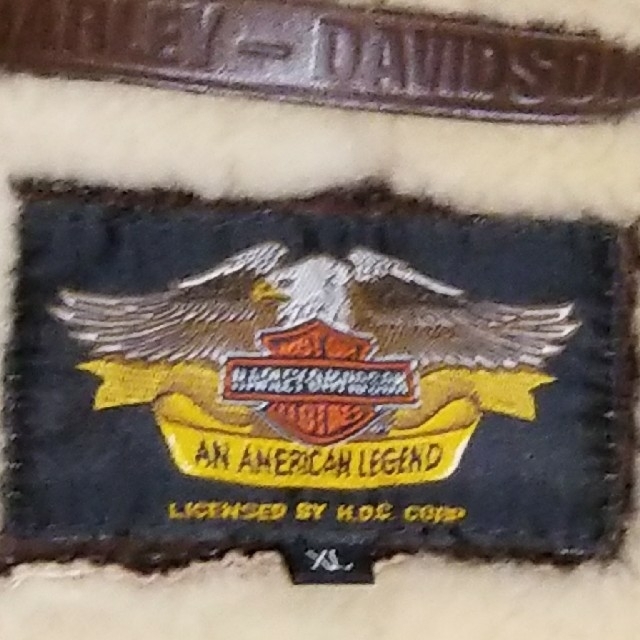 Harley Davidson(ハーレーダビッドソン)のハーレーダビッドソン　ムートンジャケット メンズのジャケット/アウター(ライダースジャケット)の商品写真