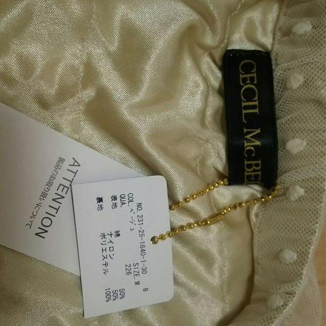 CECIL McBEE(セシルマクビー)のCECIL McBEE☆新品未使用レーススカート レディースのスカート(ミニスカート)の商品写真
