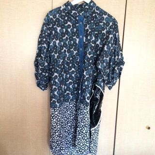 ツモリチサト(TSUMORI CHISATO)のツモリチサト 異素材ワンピース(ひざ丈ワンピース)