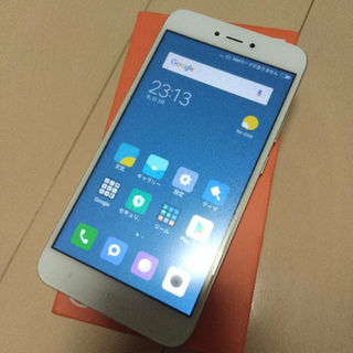 新品! Xiaomi Redmi Note 5A ゴールド SIMフリー(スマートフォン本体)