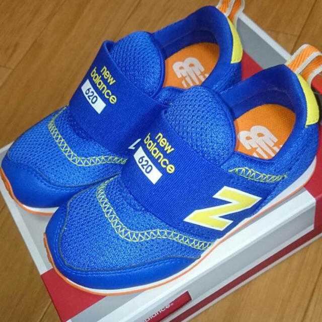 New Balance(ニューバランス)のニューバランス キッズ 14.5cm 新品 ブルー キッズ/ベビー/マタニティのベビー靴/シューズ(~14cm)(スニーカー)の商品写真