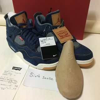 シュプリーム(Supreme)の7/15まで限定値下げ AIRJORDAN 4 RETRO × LEVI’S(スニーカー)