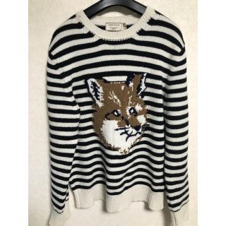 MAISONKITSUNEMaison KITSUNE メゾンキツネ ボーダーニット