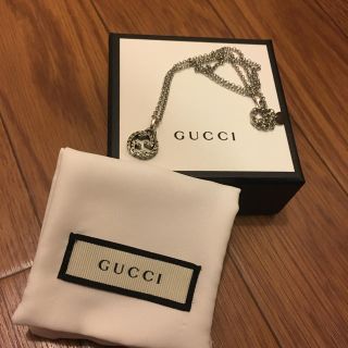 グッチ(Gucci)のGUCCI  シルバーネックレス(ネックレス)