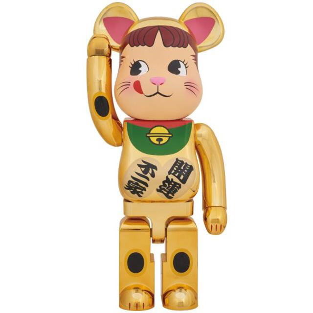 【送料込み】新品未開封 招き猫 ペコちゃん 1000％ BE@RBRICK