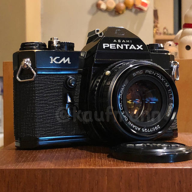 整備済み完動品 PENTAX KM ＋単焦点レンズ 初期動作保証