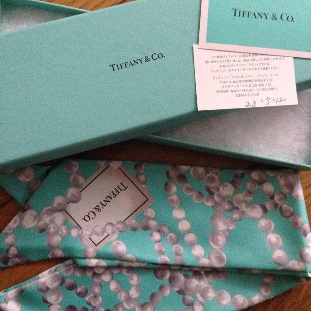 Tiffany & Co.(ティファニー)のティファニーリボンスカーフ その他のその他(その他)の商品写真