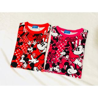 ディズニー(Disney)のディズニー Tシャツ 二枚セット(Tシャツ(半袖/袖なし))