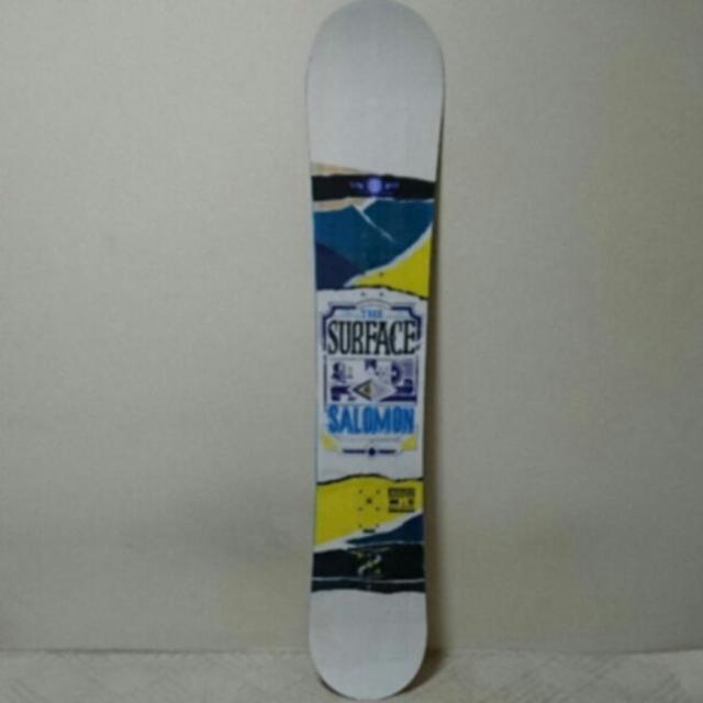 SALOMON(サロモン)の新品・未使用 152cm サロモン salomon surface スノーボード スポーツ/アウトドアのスノーボード(ボード)の商品写真
