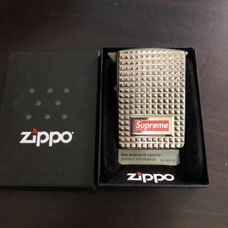 シュプリーム(Supreme)のsupreme zippo  シルバー(タバコグッズ)