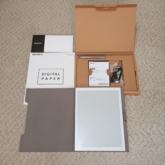 最前線の 保証書付 専用ケース付 DPT-RP1 送料無料 電子ペーパー 美品 タブレット 最前線の 保証書付 専用ケース付 DPT-RP1 送料無料 電子ペーパー 美品 タブレット