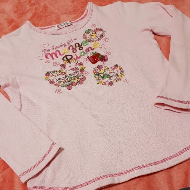 mezzo piano(メゾピアノ)のメゾピアノ キッズ/ベビー/マタニティのキッズ服女の子用(90cm~)(Tシャツ/カットソー)の商品写真