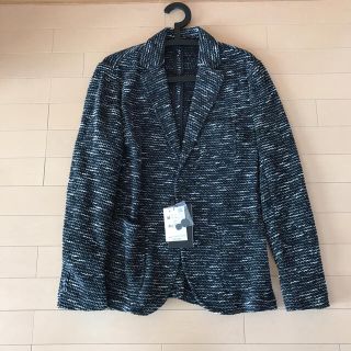 ザラ(ZARA)の最終価格‼️新品タグ付きZARAニットジャケットパーカーデニム肉厚①(テーラードジャケット)