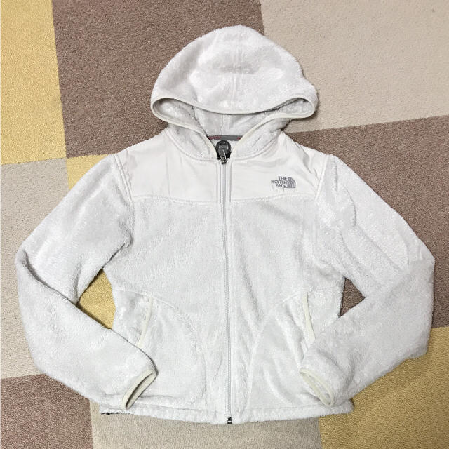 THE NORTH FACE - ザノースフェイス ホワイト フリース パーカーの通販 by mihoko's shop｜ザノースフェイスならラクマ