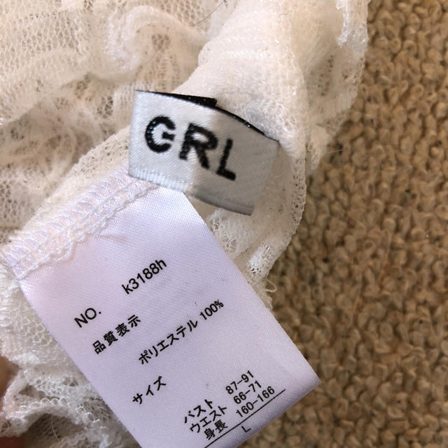 GRL(グレイル)のハイネックレーストップス レディースのトップス(シャツ/ブラウス(長袖/七分))の商品写真