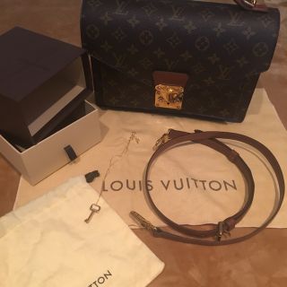 ルイヴィトン(LOUIS VUITTON)のルイヴィトン モンソー(セカンドバッグ/クラッチバッグ)