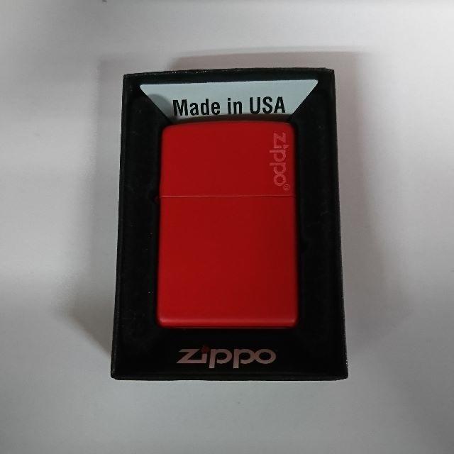 ZIPPO(ジッポー)の【新品】　ZIPPO 233ZL レッド メンズのファッション小物(タバコグッズ)の商品写真