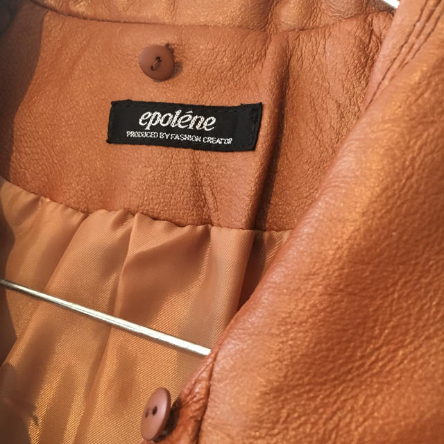 epolene エポレネ ピッグレザージャケット 本革 豚革 レディースのジャケット/アウター(その他)の商品写真