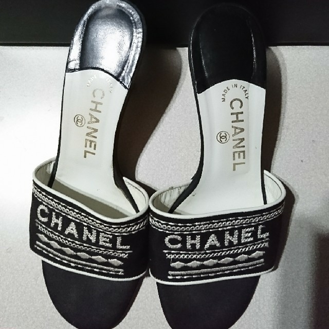 CHANEL(シャネル)の☆CHANEL☆ミュール美品 レディースの靴/シューズ(ミュール)の商品写真