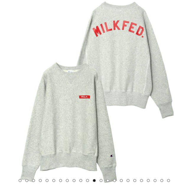 MILKFED.(ミルクフェド)のchampion milkfed. スウェット♡ レディースのトップス(トレーナー/スウェット)の商品写真