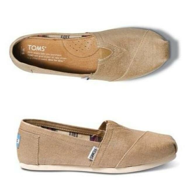 TOMS(トムズ)のTOMS・トムズ・27.0ｃｍ・US10.0・レディース・リネン・麻 レディースの靴/シューズ(スリッポン/モカシン)の商品写真