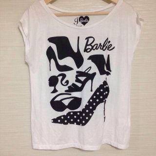 バービー(Barbie)の美品！バービーカットソー(Tシャツ(半袖/袖なし))