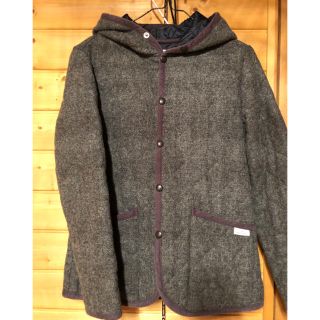 スモックショップ(THE SMOCK SHOP)のthe  smock shop キルティングブルゾン グレー S(ブルゾン)