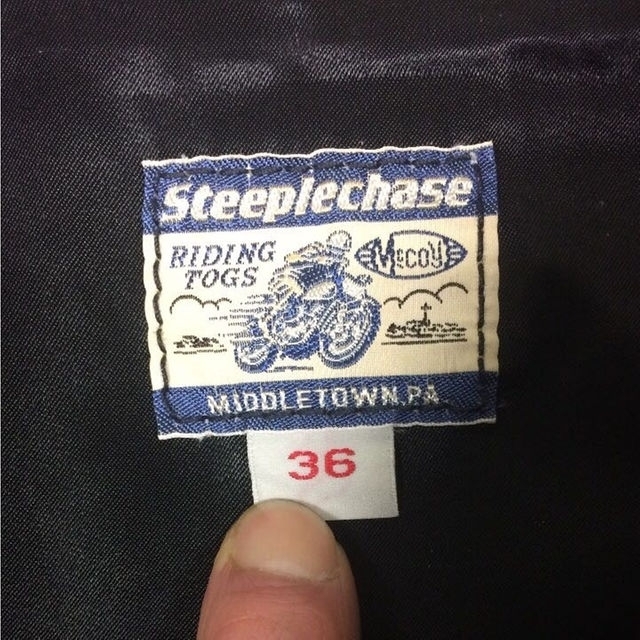 THE REAL McCOY'S - 旧リアルマッコイズ 『Steeplechase』レザー THE REAL McCOY'S - 旧リアルマッコイズ 『Steeplechase』レザー