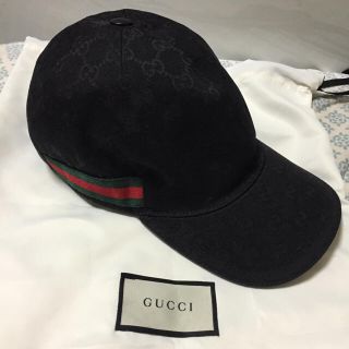 グッチ(Gucci)のGUCCI グッチ GGキャバスベースボールキャップ(キャップ)