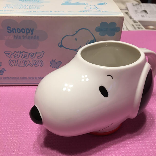 SNOOPY(スヌーピー)のスヌーピー　マグカップ？型の器　【非売品】 インテリア/住まい/日用品のキッチン/食器(グラス/カップ)の商品写真