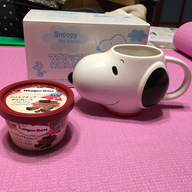 SNOOPY(スヌーピー)のスヌーピー　マグカップ？型の器　【非売品】 インテリア/住まい/日用品のキッチン/食器(グラス/カップ)の商品写真