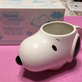 スヌーピー(SNOOPY)のスヌーピー　マグカップ？型の器　【非売品】(グラス/カップ)