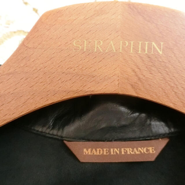 SERAPHIN - 新品【SERAPHIN/セラファン】ラムレザーブルゾンの通販 by