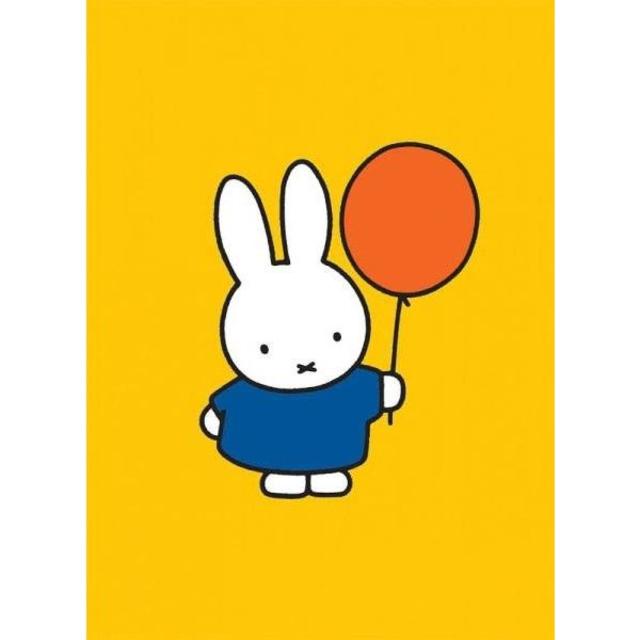 【ブルーナミニポスター002】風船をもったミッフィー/うさこちゃんmiffy エンタメ/ホビーのコレクション(印刷物)の商品写真
