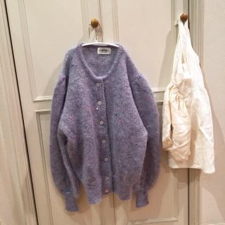 ロキエ(Lochie)のさお様専用 pouple knit&BUthemal&courreges BU(カーディガン)