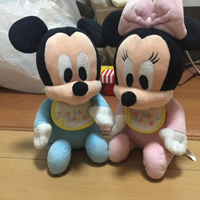 Disney ベビーミッキーとミニー ぬいぐるみの通販 By Kaz ゞ S Shop ディズニーならラクマ