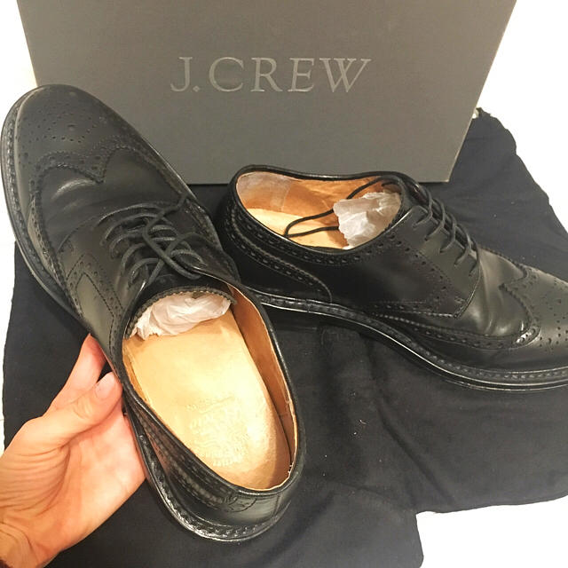 J.Crew(ジェイクルー)のj.crew 革靴 レザーシューズ ウイングチップ メンズの靴/シューズ(ドレス/ビジネス)の商品写真