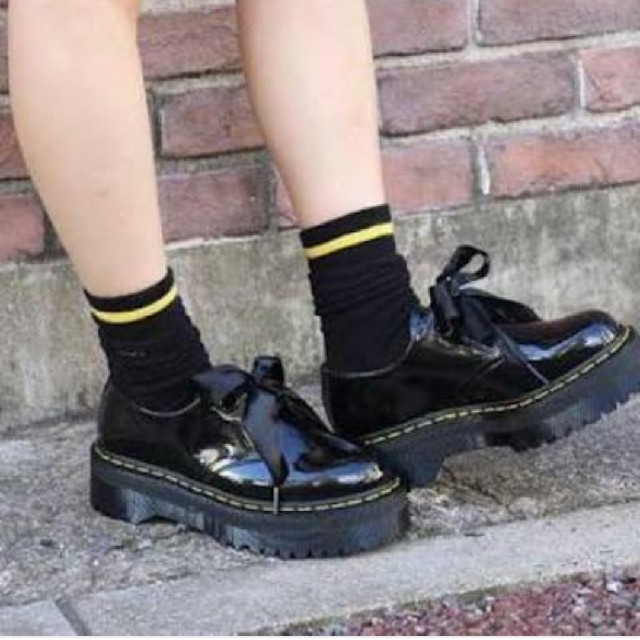 Dr.Martens - ドクターマーチン 厚底 リボンの通販 by s.|ドクター
