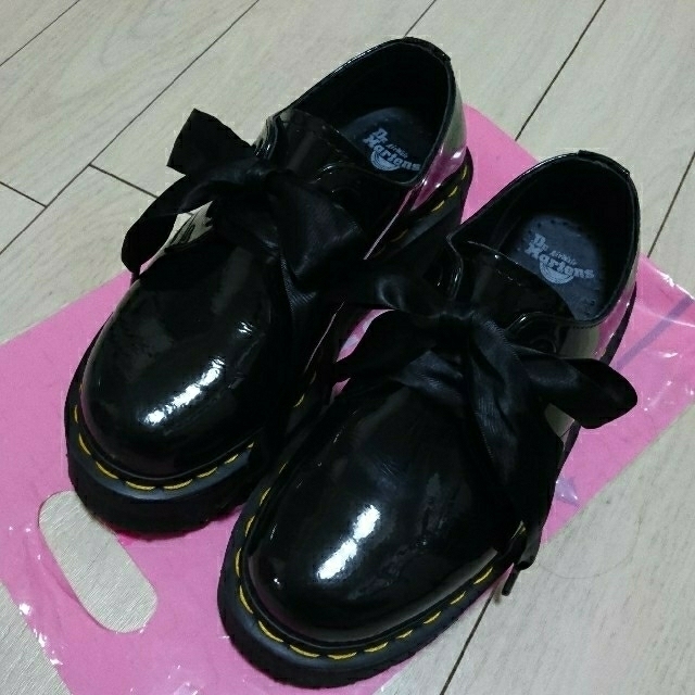 Dr.Martens - ドクターマーチン 厚底 リボンの通販 by s.|ドクター