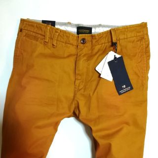 スコッチアンドソーダ(SCOTCH & SODA)のtakさん専　新品　SCOTCH&SODA  テーパードカラーチノ(チノパン)