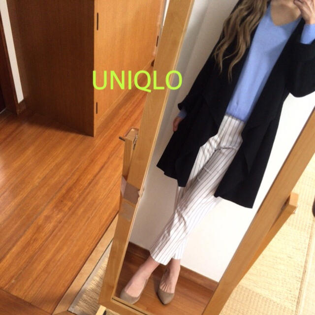 UNIQLO(ユニクロ)のUNIQLO✨メルトンウール アウター レディースのジャケット/アウター(ロングコート)の商品写真