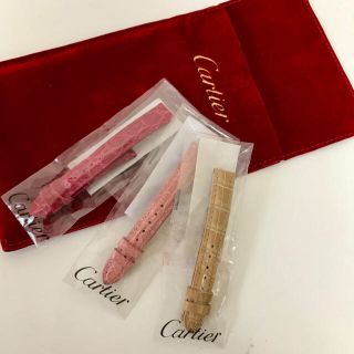 カルティエ(Cartier)のhimawarinotaneさま確認用☆カルティエ レザーベルト(腕時計)