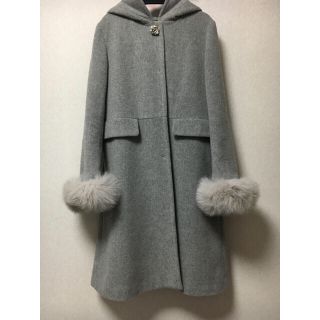 ジルバイジルスチュアート(JILL by JILLSTUART)のITALIAN LONG HOODIE COAT(ロングコート)